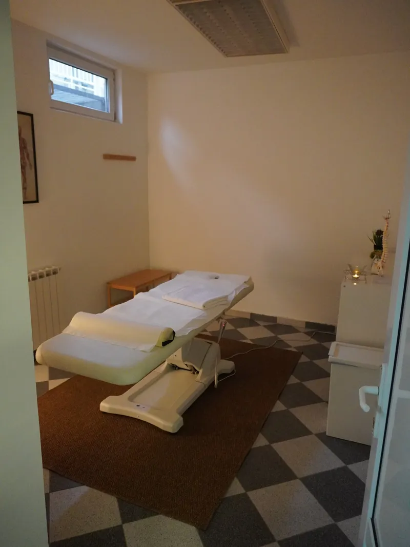 Unutrašnjost Studio Spinalis - prostor za masažu